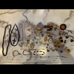 Great Junk Drawer Jewelry Lot